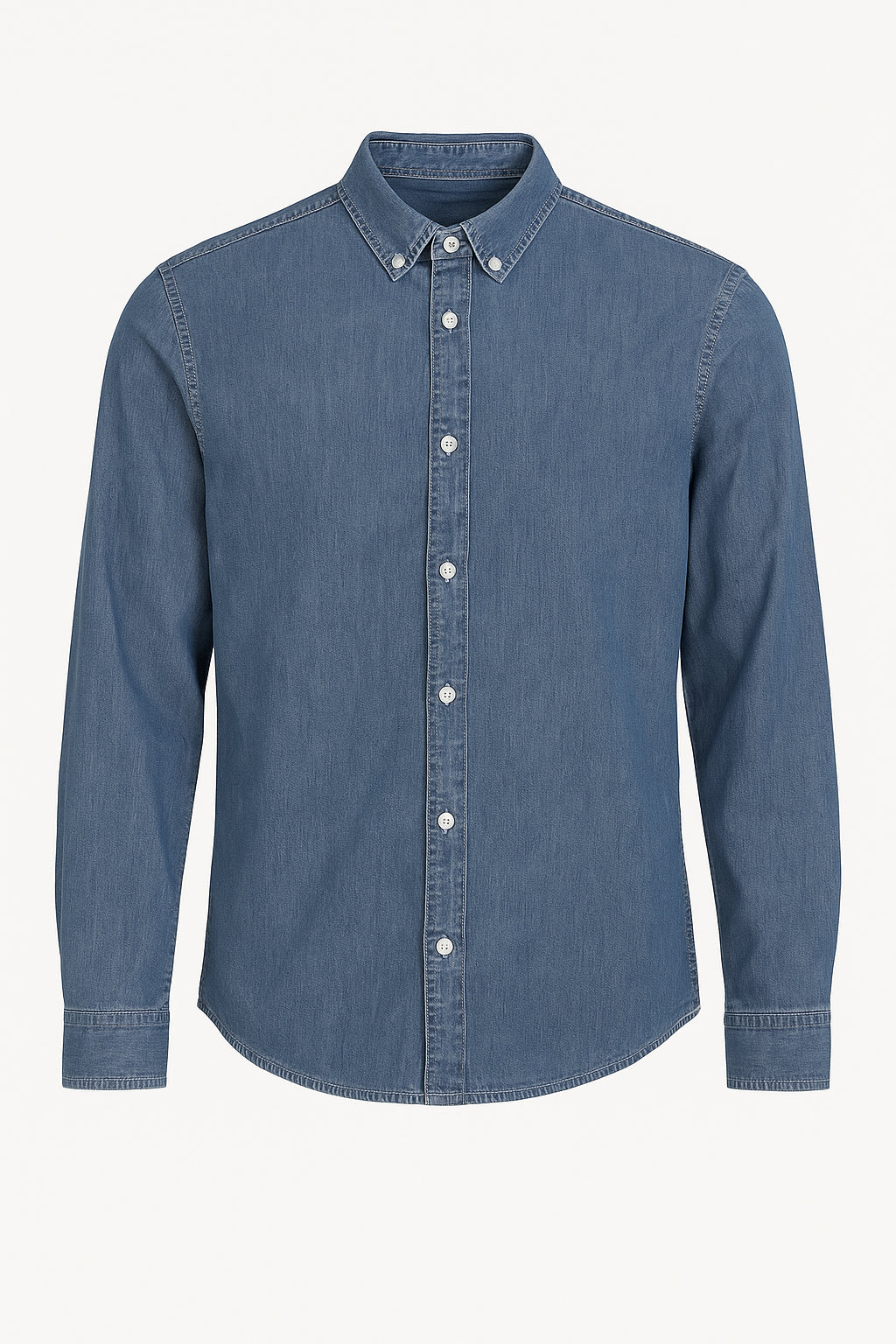 Camicia Jeans Stile Casual Sportivo