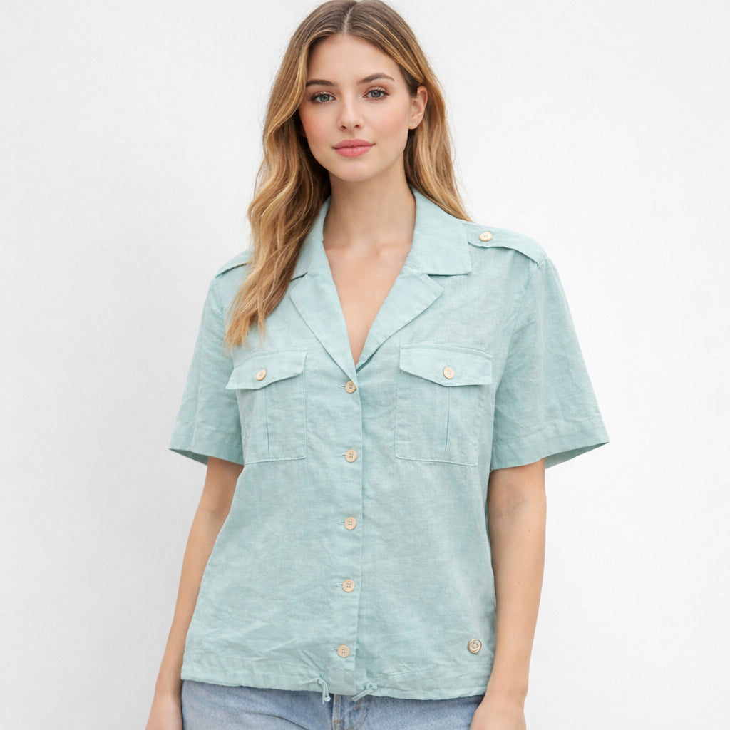 Camicia Donna YES ZEE Tasche Utility