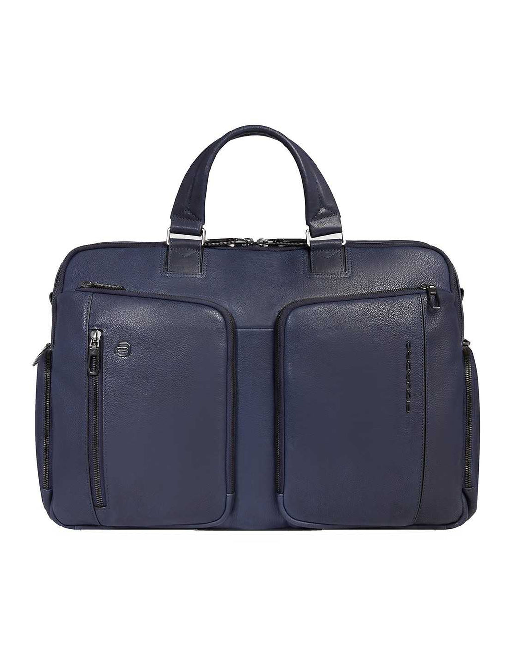 Pquadro Men's Briefcase, Fabric Laptop Bag, Tablet Compartment