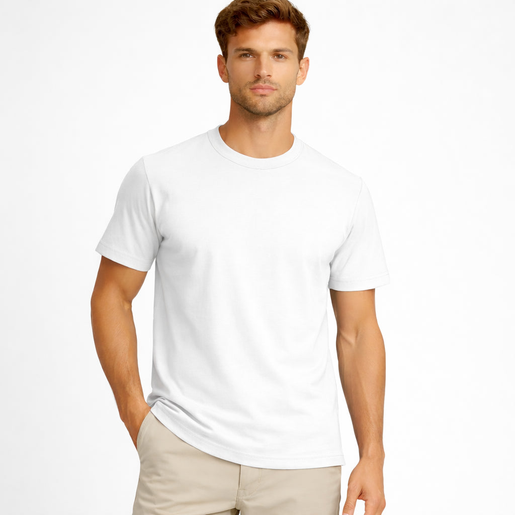 T-Shirt Uomo Punto Milano Premium Piquet