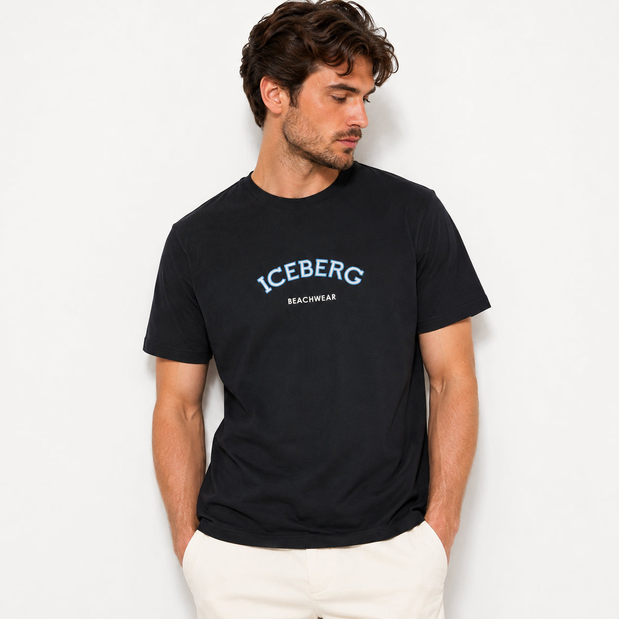 T-Shirt Iceberg Beachwear Curved