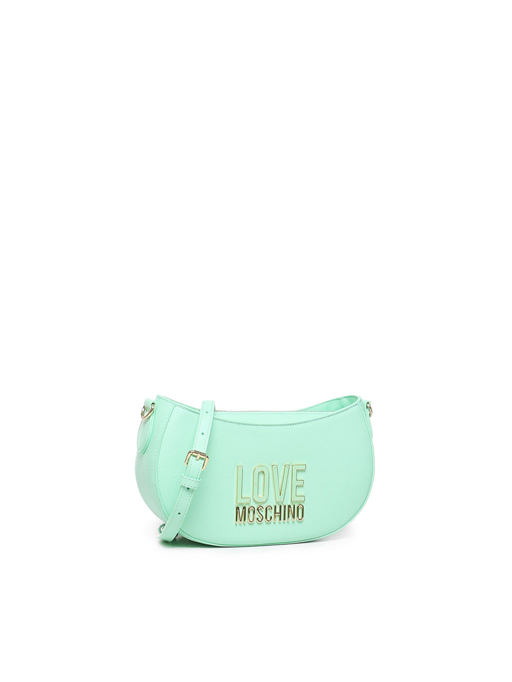 Moschino Smart Daily Jelly Logo Shoulder Bag with Crossbody Strap