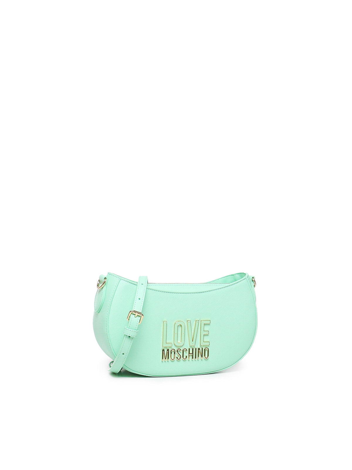 Moschino Smart Daily Jelly Logo Shoulder Bag with Crossbody Strap