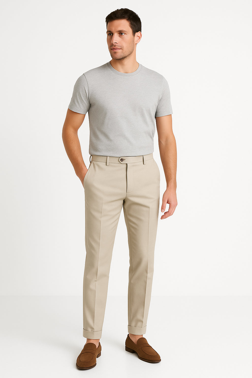 Pantalone Slim Fit Elegante