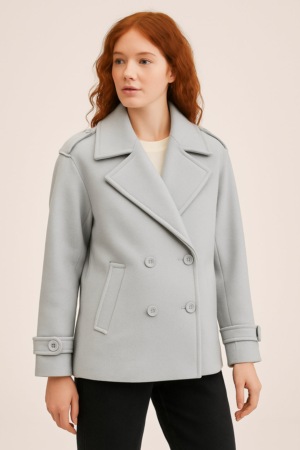 Cappottino Doppiopetto Donna