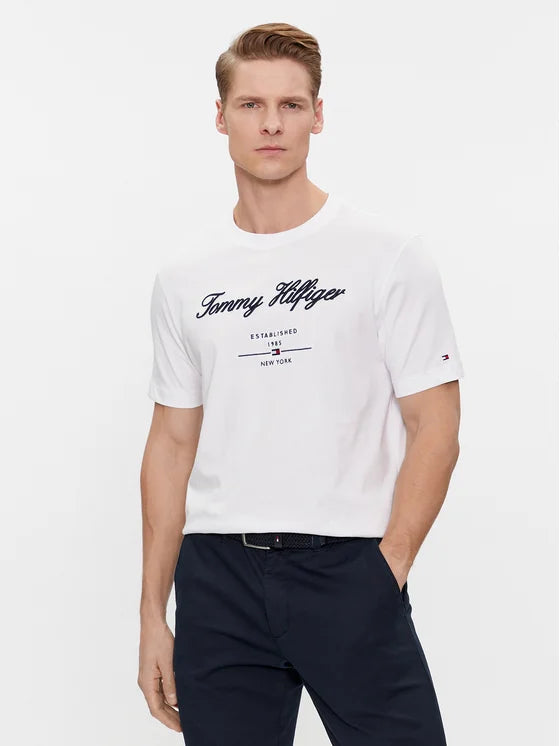 T-Shirt TommyHilfinger Script Logo Tee