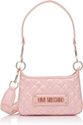 MoschinoLove Shoulder/Crossbody Bag with Metal Lettering JC4161PP0HLA0635