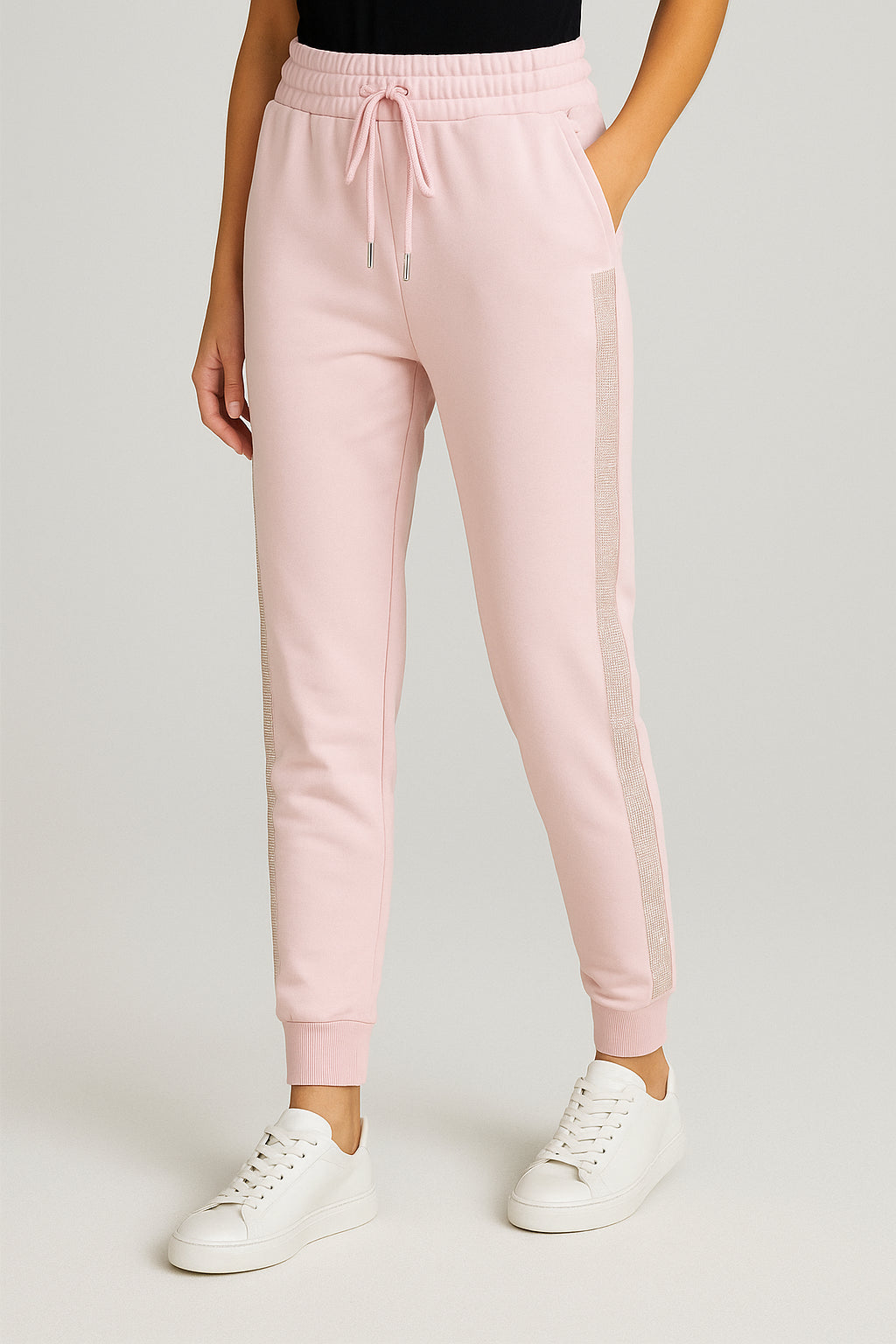 Pantalone Jogger Donna con Strass Armata di Mare – Comfort & Stile