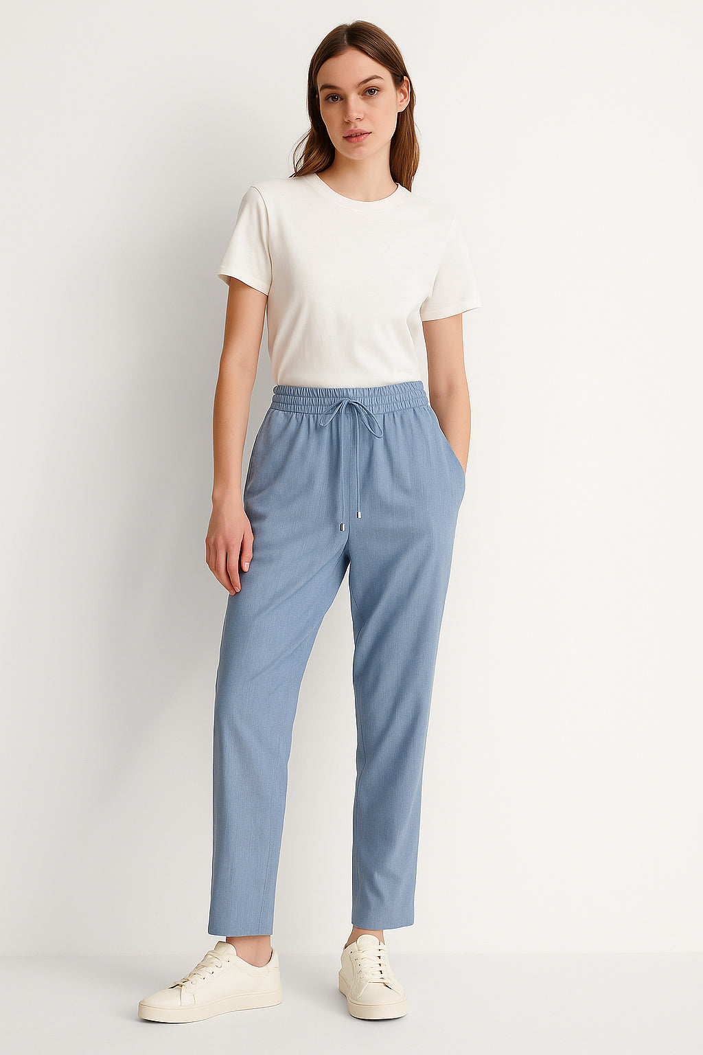 Pantalone Gattinoni Lino Confort