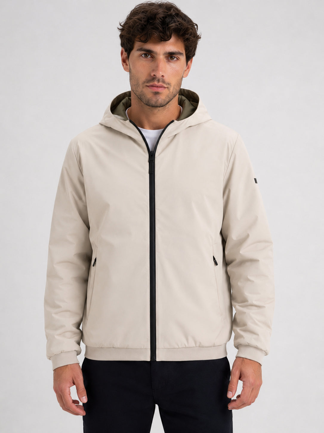 Chaqueta reversible técnica elástica ultraligera de verano