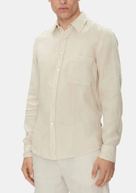 Camicia Regularfit Lino HugoBoss Pantec