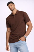 Polo en lin, point Milano, minimal